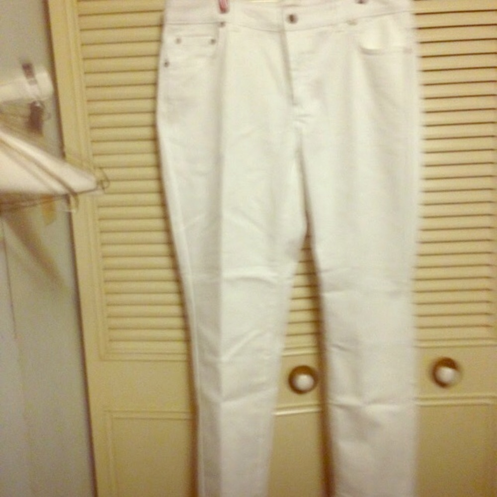 Investments white ladies pants